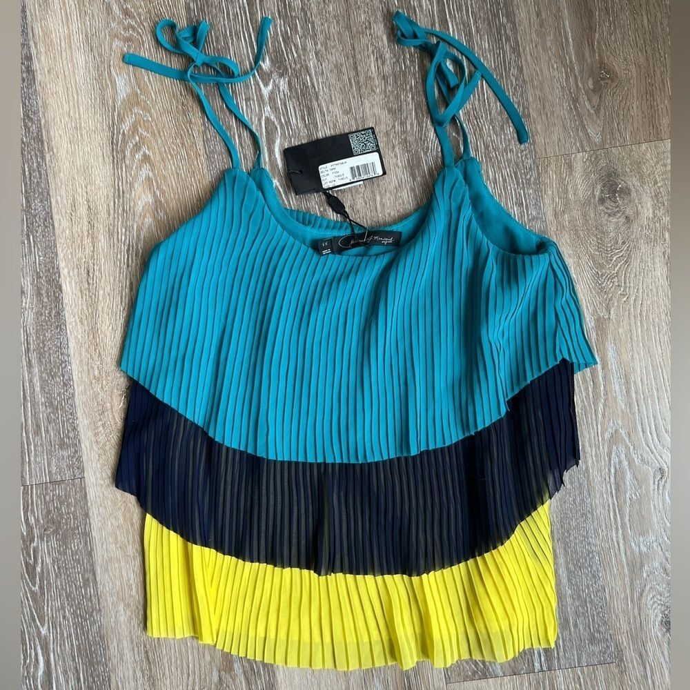 NWT Patterson J Kincaid Layered Tank Top